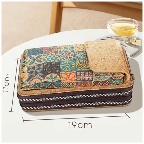 Borsello Sughero, Collezione Corkmosaic Chiusure Cerniere / Magnetica - Foto 2