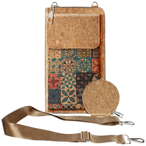 Borsello Sughero, Collezione Corkmosaic Chiusure Cerniere / Magnetica - Foto 1