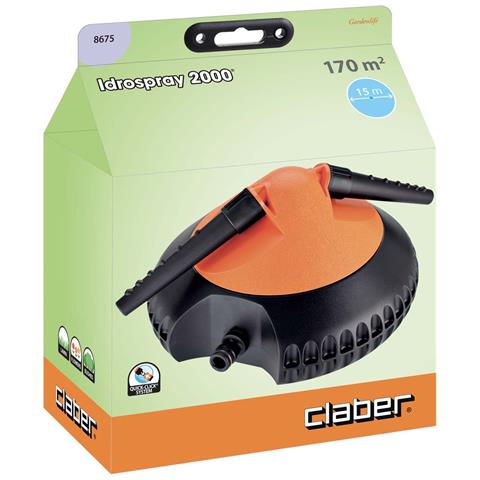 Irrigatore Idrogetto A Due Braccia Rotanti Spruzzatore Idrospray 2000 8675 - Foto 2