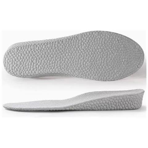 Soletta Rialzata Da 2,5 Cm, Inserto Imbottito Invisibile Unisex Rialzato M - Foto 1