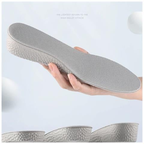 Soletta Rialzata Da 2,5 Cm, Inserto Imbottito Invisibile Unisex Rialzato M - Foto 2