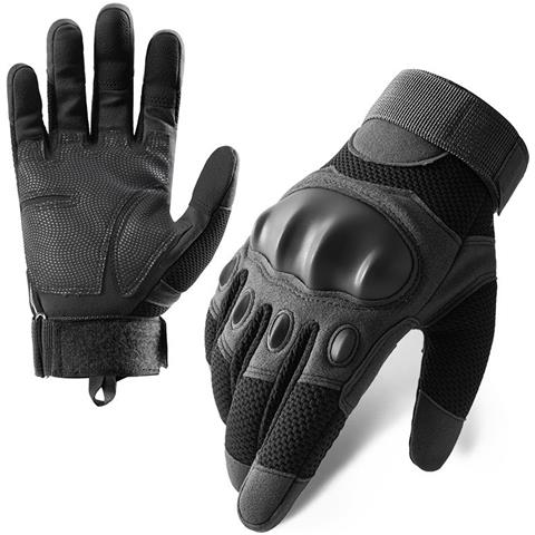 Guanti Tattici Neri Traspiranti E Antiscivolo  M - Foto 1
