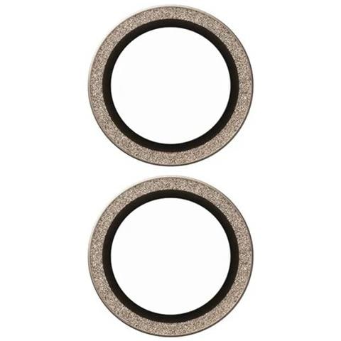 Protezione Obiettivo Per Iphone 16/16 Plus Sicura, Dorato - Foto 1