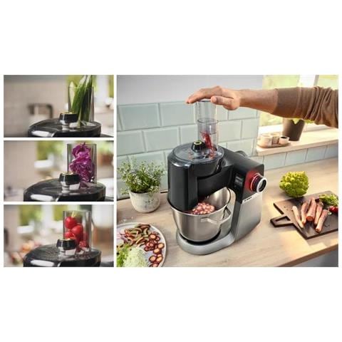 Robot da Cucina Serie 6 MUMS6ZS34 Capacità 5.5 L Potenza 1600 W Colore Nero. Acciaio inox - Foto 10
