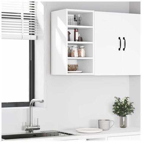 Mobile Pensile “Riga” Bianco 30x29,5x60 cm - Foto 2