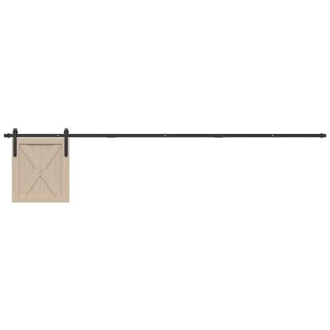 Kit Anta Scorrevole Armadio In Acciaio Al Carbonio 244 Cm - Foto 1