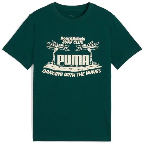 Mid90s Graphic Tee Iii B 68515260, Bambini, Verde, 176 - Foto 5