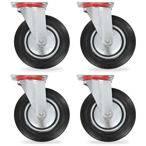 Lusso Casadino -  Rotelle Girevoli 4 Pz 200 Mm - Foto 2