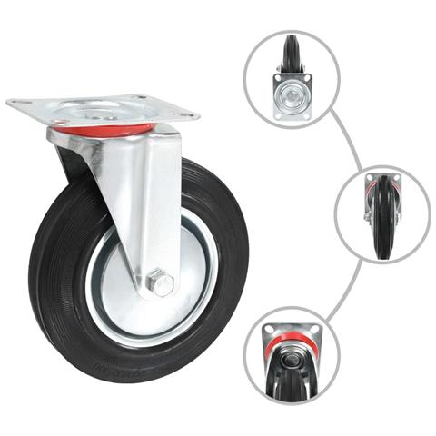 Lusso Casadino -  Rotelle Girevoli 4 Pz 200 Mm - Foto 1