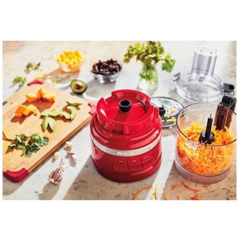 5KFP0719EER tritaverdure elettrico 1,7 L 250 W Rosso, Acciaio inox - Foto 7