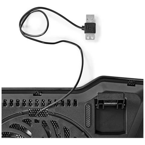 NBCR101BK supporto per laptop Supporto per computer portatile Nero 43,2 cm (17") - Foto 2