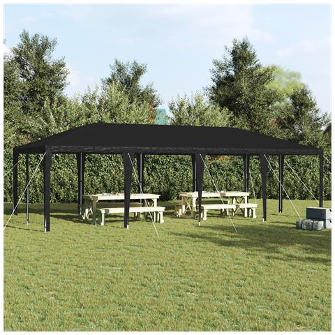 Tenda da festa Antracite 8x4 m PE - Foto 2