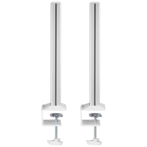 Slatwall Colonne in alluminio, per pannello da tavolo, set da 2 pezzi - Foto 2