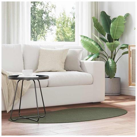 Tappeto Verde foresta 80 x 150 cm Poliestere - Foto 2
