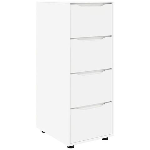 Armadio Bianco 40 x 48 x 105 cm Legno multistrato - Foto 1