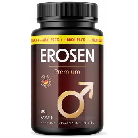 Erosen - 30 Capsule | Sostegno Alla Vitalità E All'energia Per Gli Uomini | Naturale - Foto 1