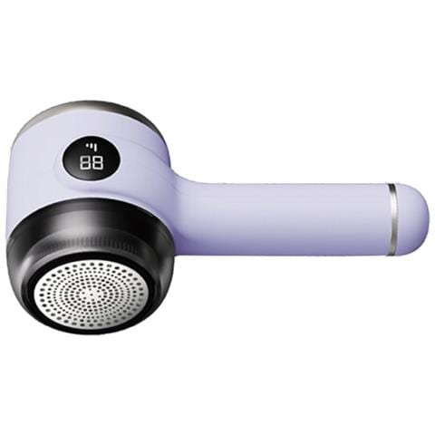 Levapelucchi Digitale Ricaricabile Con Schermo Led E 3 Velocità Per Tessuti Purple - Foto 2