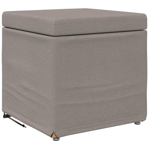 Pouf Talpa 41 x 41 x 40 cm Tessuto e Legno Ingegnerizzato - Foto 1