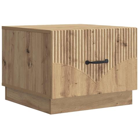 Tavolino da salotto Rovere Artigianale 49 x 50 x 37 cm - Foto 1
