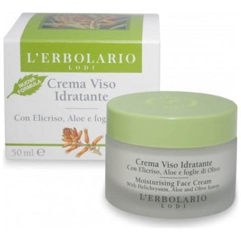 Crema Viso Idratante Elicriso /Aloe /Foglie di Olivo 50 ml - Foto 1
