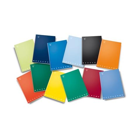 10 Pezzi Pigna 02217780C Quaderni Monocromo Pigna