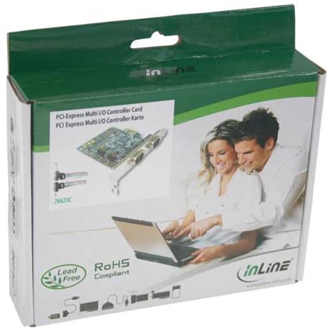 scheda seriale aggiuntiva, i0-controller, pcie (pci-express) , 4x sud-d 9pin maschio, moschip mcs9904cv-aa - Foto 2