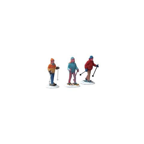 Ciaspolatori - Snowshoe Walkers, Set Da 3 - Foto 3