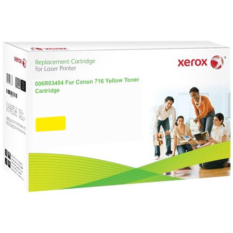 TONER COMPATIBILE - 006R03404 per CRG-716Y (1977B002) Giallo per i-SENSYS MF8030 Capacità 1600 Pagine - Foto 1