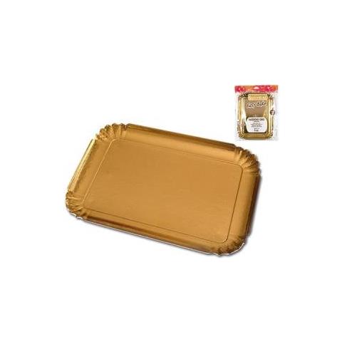 Set 3 Vassoi Rettangolari Oro - Foto 3