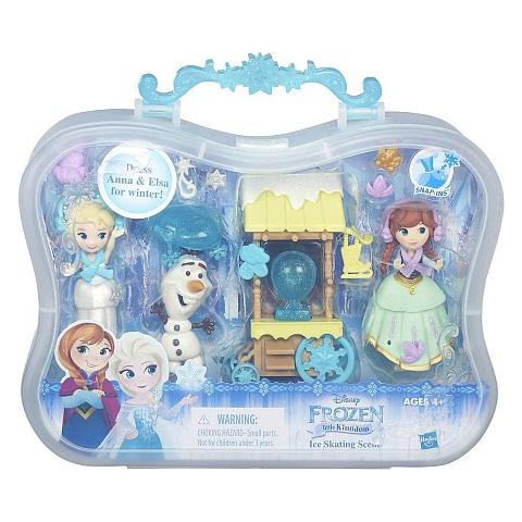 frozen small doll playset