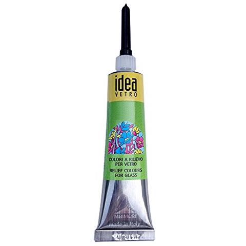 Idea Colore A Rilievo Per Vetro Tubetto Da 20ml. Oro - Foto 1