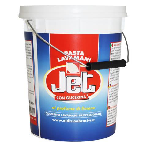 Detergente Per Mani Specifico Per Uso Professionale. Pulisce A Fondo L'epidermide Unendo All'azione Chimica Dei Detergenti Quella Meccanica Dei Microgranuli. Al Profumo Di Limone. Confezione Da Ml 5000 , 4 Barattoli Da Ml 5000 Per Un Totale Di Ml 20.000 - Foto 1