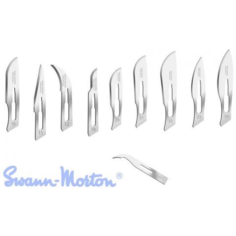 LAME BISTURI SWANN-MORTON C / S N. 12 - sterili - Foto 2