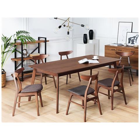 Tavolo Da Pranzo Rettangolare Moderno 200x100cm Madox - Foto 28