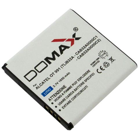 Batteria Alcatel Ot 991 - 992 - 6010 Star (compatibile Con Tlib32a - Cab32a0000c1 - Cab32a0000c2) - Foto 1