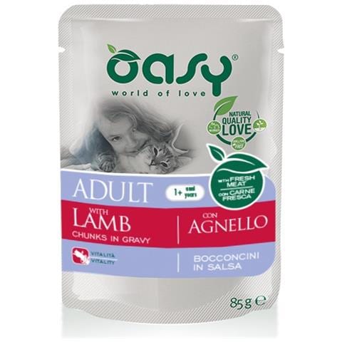 Bocconcini In Salsa Umido Gatto - Agnello - Bustina Da 85 Gr - Foto 1