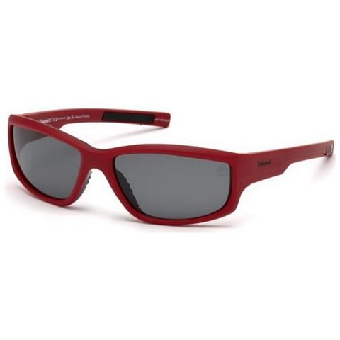 Occhialida Sole Unisex Timberland Tb9154-6267d Rosso (62 Mm)  - Foto 1