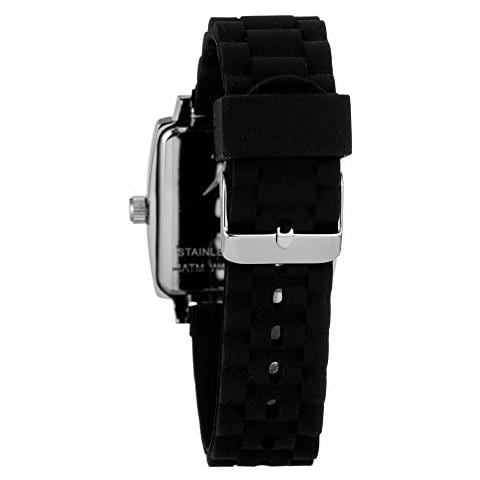 21971n - Orologio Analogico Per Adulti, Unisex, Al Quarzo, Con Cinturino In Gomma - Foto 2