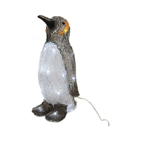 Pinguino Oscar Luminoso 24led Bianco Freddo - Foto 1
