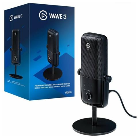Wave 3 Microfono da Tavolo USB Colore Nero - Foto 5