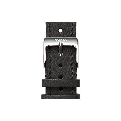 Leder-armband 18mm, Black (leather Wristband-black-18 Mm)  - Foto 1