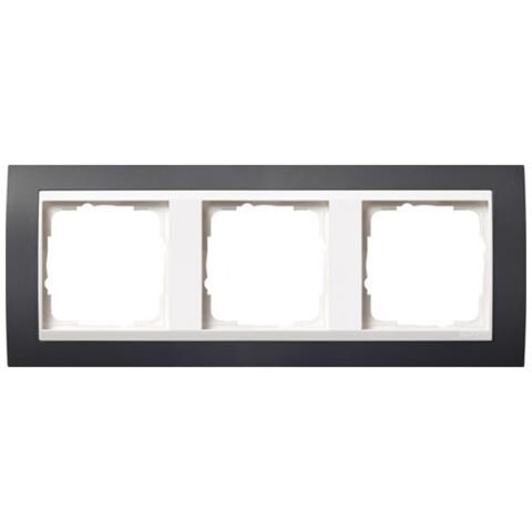 0213328 Placca Copripresa E Copri Interruttori Antracite, Bianco - Foto 1