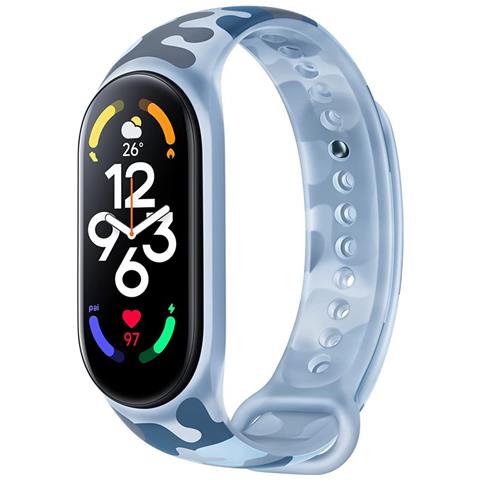 Smart Band 7 Strap Khaki Blue - Foto 1