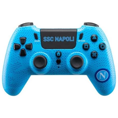 Gamepad Qubick Acp40159 Playstation 4 Ssc Napoli Wireless Azzurro E Bi - Foto 1