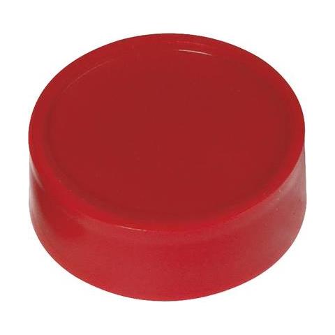 Rund-magnet 3,4cm Rot 10st (61733-25) - Foto 1