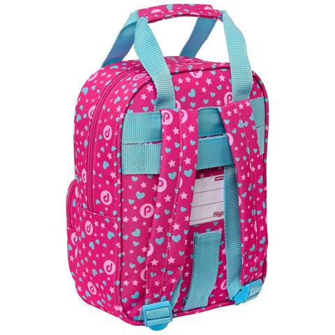 Zaino Scuola Pinypon Azzurro Rosa 20 X 28 X 8 Cm - Foto 2