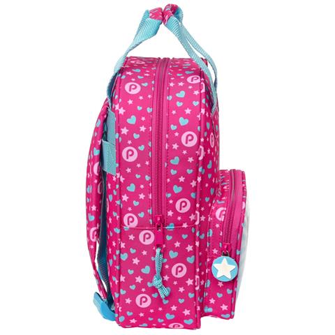 Zaino Scuola Pinypon Azzurro Rosa 20 X 28 X 8 Cm - Foto 3