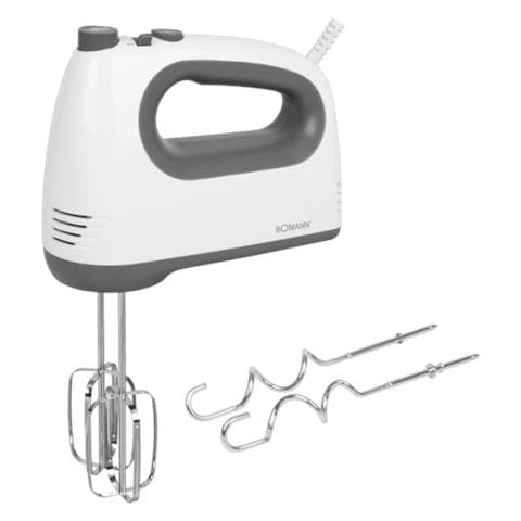 Bomann Hm 6054 Cb Sbattitore Manuale 400 W Nero, Bianco - Foto 3