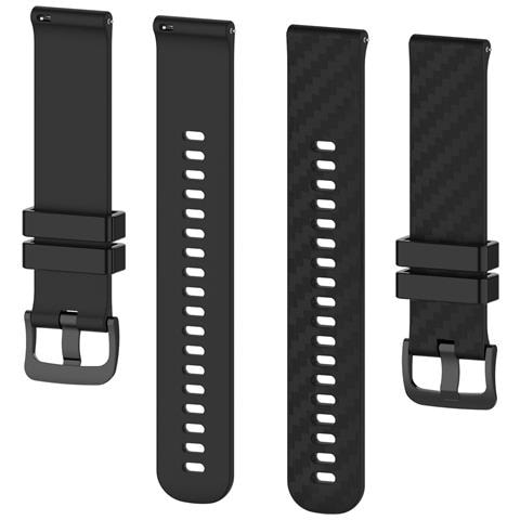 Cinturino Per Garmin Vivoactive 4 / Vivoactive 3 / Venu 22 Mm Black - Foto 6
