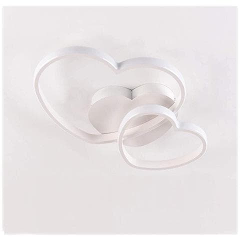 Plafoniera Led 3 Cuori Lampadario 31 Watt Luce Calda 3000k Stile Moderno - Foto 2